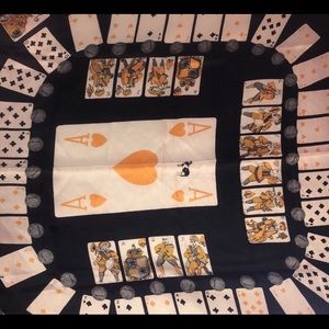 Vintage silk Moschino scarf